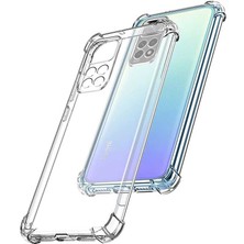 Case 4U Xiaomi Redmi Note 11 Pro 5G Kılıf Kamera Korumalı Darbe Emici Anti Shock Silikon Arka Kapak Şeffaf