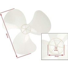 Expermarket Rubenis Rba 01 02 03 04 05 Vantilatör Pervanesi Sert Pastik ( Mika ) Güçlü Sessiz Üfleme - 1 Adet