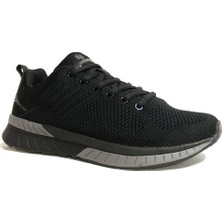 Hammer Jack Siyah Gri Bağcıklı Sneakers Spor Ayakkabı