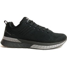 Hammer Jack Siyah Gri Bağcıklı Sneakers Spor Ayakkabı