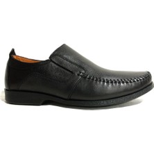 Castle Black Siyah Bağcıksız Comfort Erkek Ayakkabı