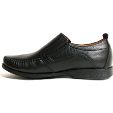 Castle Black Siyah Bağcıksız Comfort Erkek Ayakkabı