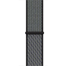 Markacase Samsung Galaxy Watch 4 Classic 42 mm R880 Için Dokuma Kordon Indigo Mavi/limon Yeşili