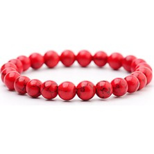 Padore Accessory Unisex - Kırmızı Jade Doğal Taş Bileklik | Elegant > Handmade