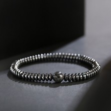 Padore Accessory Erkek - Hematit Doğal Taşlı Elegant Bileklik | Handmade