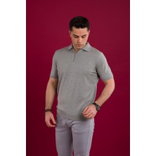 Woolen World Yakalı Regular Fit Erkek Triko T-Shirt