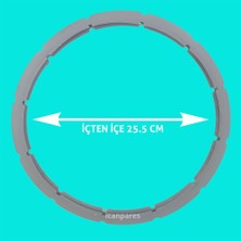 İcanpares Karaca Uyumlu Düdüklü Tencere Lastik Kapak Conta Lastiği 25.5 cm