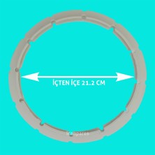 İcanpares Karaca Uyumlu Düdüklü Tencere Lastik Kapak Conta Lastiği 21.5 cm Silikonlu