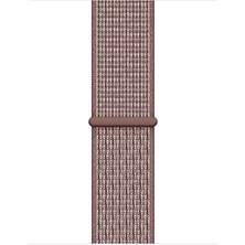 Markacase Samsung Galaxy Watch 4 Classic 42 mm R880 Için Dokuma Kordon Smokey Mauve