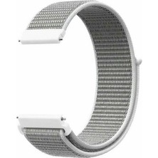 Markacase Samsung Galaxy Watch 4 Classic 46 mm R890 Için Dokuma Kordon Deniz Kabuğu