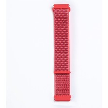 Markacase Samsung Galaxy Watch 4 Classic 42 mm R880 Için Dokuma Kordon Hibiscus