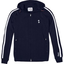 Slam Erkek Sweatshirt E53 Beyaz/Kırmızı/Lacivert