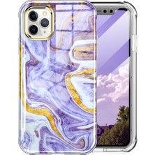 Vshop Iphone 11 Pro Max Marble L09 Için Tam Vücut Boyalı Kılıf (Yurt Dışından)