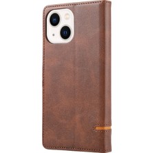 Yue Store Iphone 13 Mini Brown Için Clic Deri Kılıf (Yurt Dışından)