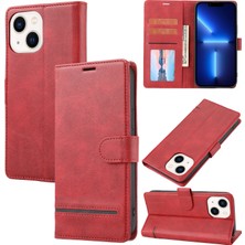 Yue Store Iphone 13 Mini Red Için Clic Deri Kılıf (Yurt Dışından)