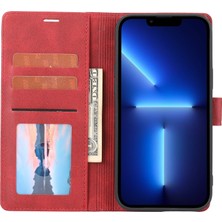 Yue Store Iphone 13 Mini Red Için Clic Deri Kılıf (Yurt Dışından)