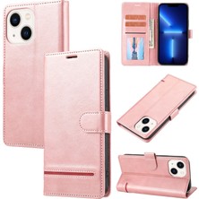 Yue Store Iphone 13 Mini Pembe Için Clic Deri Kılıf (Yurt Dışından)