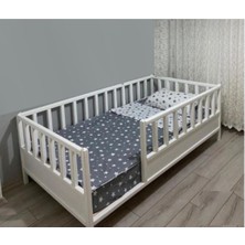 Baby Kinder Wh. Roofless Montessori Yatak Bebek ve Çocuk Karyolası