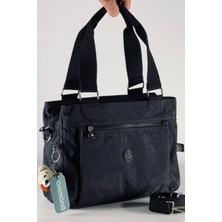 Nemo Bags Kadın Çapraz Askılı Omuz Çantası Çok Cepli Ayarlanabilir 33X23CM + Anahtarlık Hediyeli
