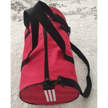 Sevbags 600 Denye Çizgili Silindir Spor Çantası