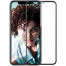 Bzontech Apple iPhone 13 Pro Max Ekran Koruyucu 21D Tam Kaplayan Kavisli