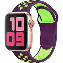 MobaxAksesuar Apple Watch 10 42mm - 38/40/41mm Kordon Nike Spor Kordon 2/3/4/5/6/se/7/8/9