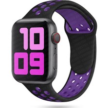 MobaxAksesuar Apple Watch 10 42mm - 38/40/41mm Kordon Nike Spor Kordon 2/3/4/5/6/se/7/8/9