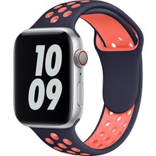 MobaxAksesuar Apple Watch 10 42mm - 38/40/41mm Kordon Nike Spor Kordon 2/3/4/5/6/se/7/8/9