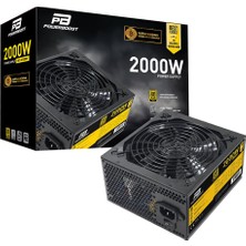 Power Boost Powerboost BST-ATX2000 2000W 14CM Siyah Fan, Mining  Atx Power Supply (Retail)