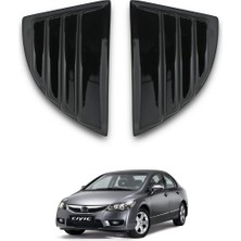 Cappafe Honda Civic 8 Kelebek Cam Rüzgarlığı 2 Parça 2006-2012