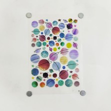 Hobizubi Reçine Epoksi Asetat - Gezegen - 1 Adet