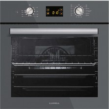 Luxell Opall 15 Program Ankastre Metalik Gri Set (B66-SGF3 Opall Fırın + 40TAHDF Opall Ocak + 835 Opall Davlumbaz )