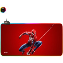 Digipod Rgb Gaming Mousepad Oyuncu Mousepad 90X40 Xxl Örümcek Adam