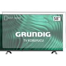 Best Ekran Grundıg 58GCU8905B Tv Ekran Koruyucu - Grundig 58" Inç Ekran Koruyucu 58 Gcu 8905B