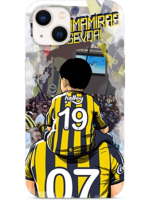Asya Case Fenerbahçe Baskılı Apple iPhone 13 Mini Silikon Telefon Kılıfı Evladıma Miras Bu Sevda