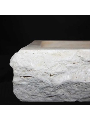 Sipahi Marble Traverten Eğimli Batarya Çıkışlı Lavabo