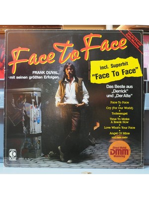 Kupon Frank Duval * Face To Face,isviçre Baskı 1982 Lp