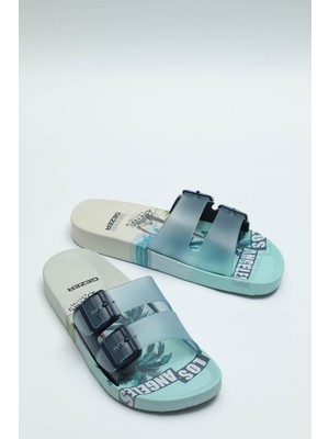 Gezer Yazlık Kaydırmaz Taban Erkek Terlik