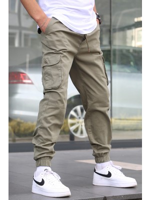 Madmext Haki Slim Fit Jogger Pantolon 5740