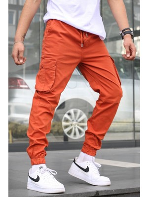 Madmext Kiremit Slim Fit Jogger Pantolon 5740