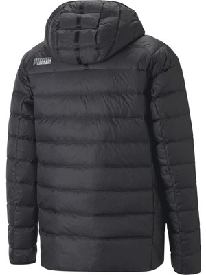 Puma PackLite Hooded Down Erkek Siyah Kapüşonlu Mont