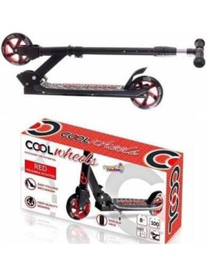 Furkan FR58376 Furkan Cool Wheels 8+ Scooter (Kırmızı) Adet