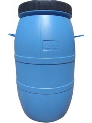 Şen Plastik Yağ Varili 120 Litre Zeytin Turşu Şarap Varili Bidonu Plastik