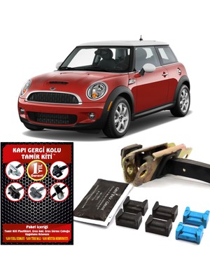 Barrer Mini Cooper Uyumlu Kapı Gergi Kolu (Limitör) Tamir Kiti R50 R52 R53 R55 R56