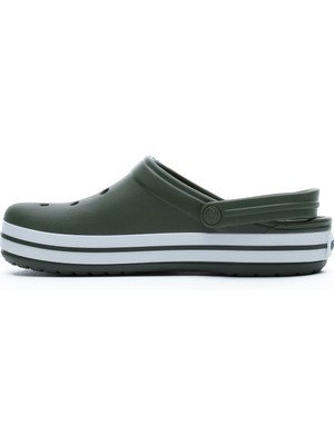 Crocs Crocband - Askeri Yeşil/beyaz Unisex