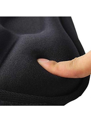 Motobisikletim Bisiklet Jelli Sele [koltuk] Kılıfı Ortopedik 265X190 [siyah]