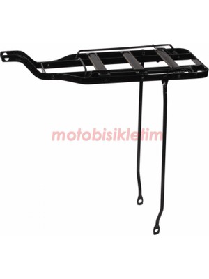 Motobisikletim 26 Jant Bisiklet Arka Bagaj Yüke Dayanıklı [sepet] Siyah 26X200