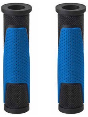 Motobisikletim Mtb Bisiklet Elcik Soft Silikon Çift Renkli Siyah / Mavi [takım]