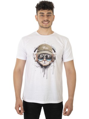 Utopeak Dj Cat T-Shirt