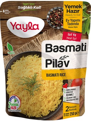 Yayla Basmati Pirinç Pilavı 250 gr